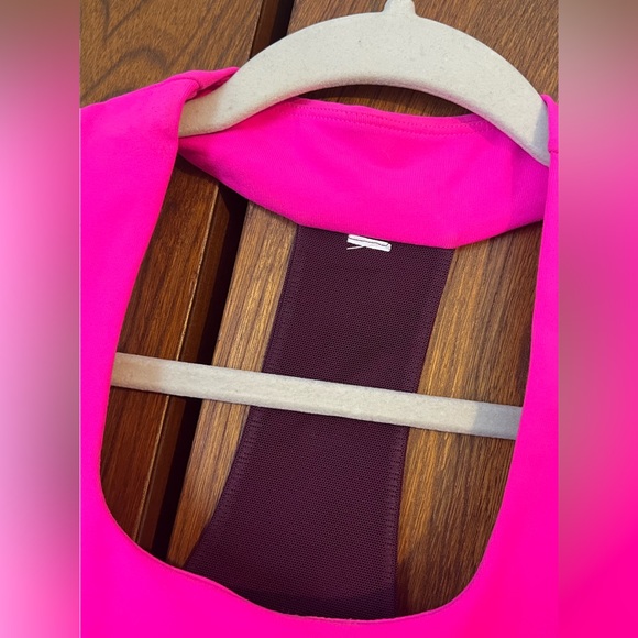 Lululemon Raspberry Glo Light Scoop Neck Tank - Picture 3 of 5